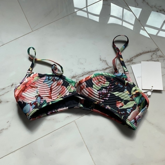 Zimmermann Bellitude Floral Bikini Top - Picture 5 of 12